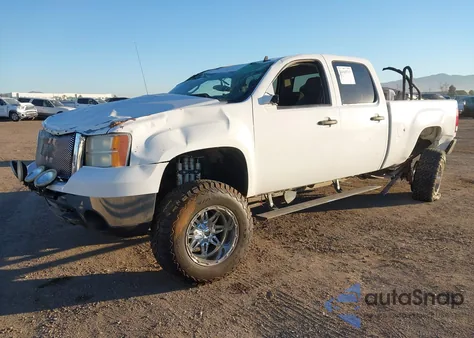 2009 GMC Sierra 2500Hd Sle z USA, uszkodzony, nr VIN 1GTHK53619F143088
